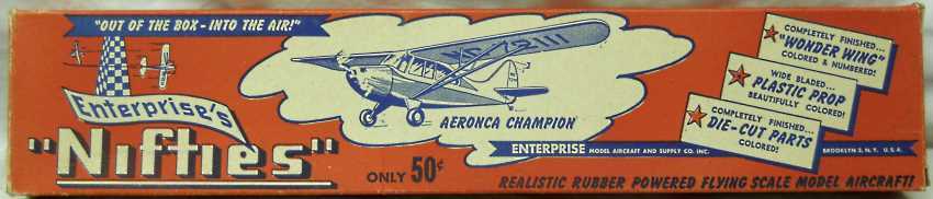 Enterprise Aeronca Champion Nifties - Flying Aircraft, N-3 plastic model kit